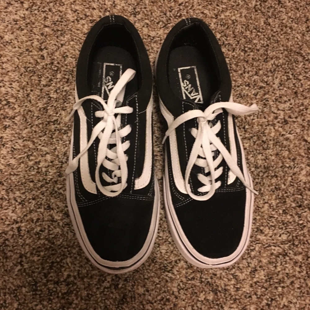 Old skool black Vans